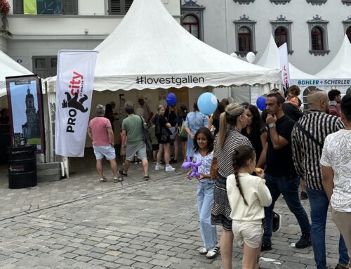 Erfolgreiche Lancierung am St.Galler Fest